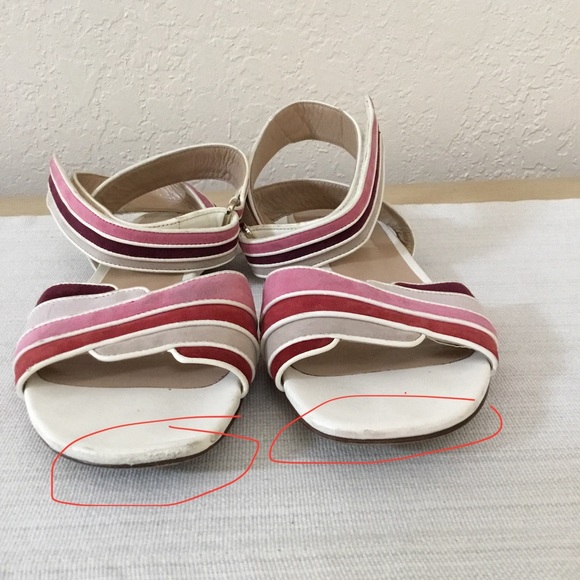 Valentino Garavani 'Rainbow' Flat Sandal Womens Size 36.5 - Picture 6 of 12